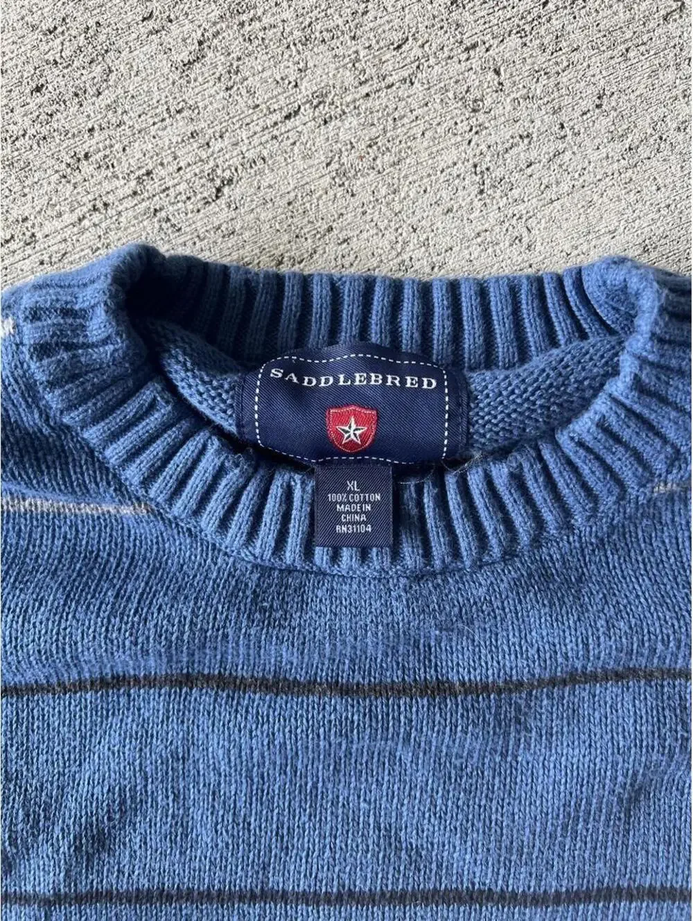 Saddlebred Striped Sweater